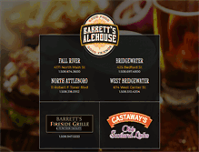 Tablet Screenshot of barrettsalehouse.com